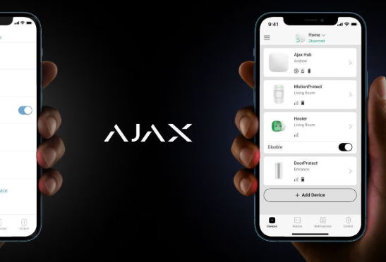 Ajax App Steuerung